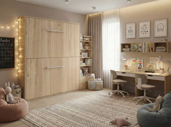 Primjer sobe sa zidnim krevetom FlipFlap B zatvorena verzija