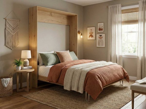 Primjer zidnog kreveta W otvoreni