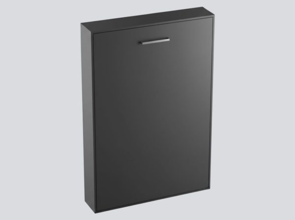 Sklopivi krevet Flip Flap W tamno sivi zatvoreni