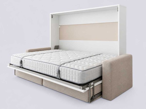Zidni krevet sa trosjedom Flipflap DW 140x200 otvoreni